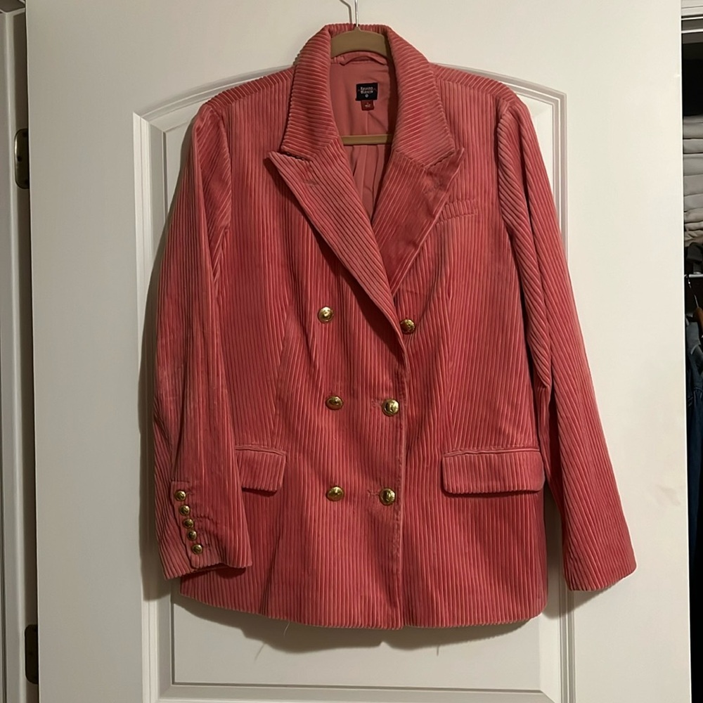 Rowing Blazers for target pink courdory blazer